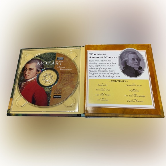 Mozart Musical Masterpieces CD and Biography - Picture 3 of 3